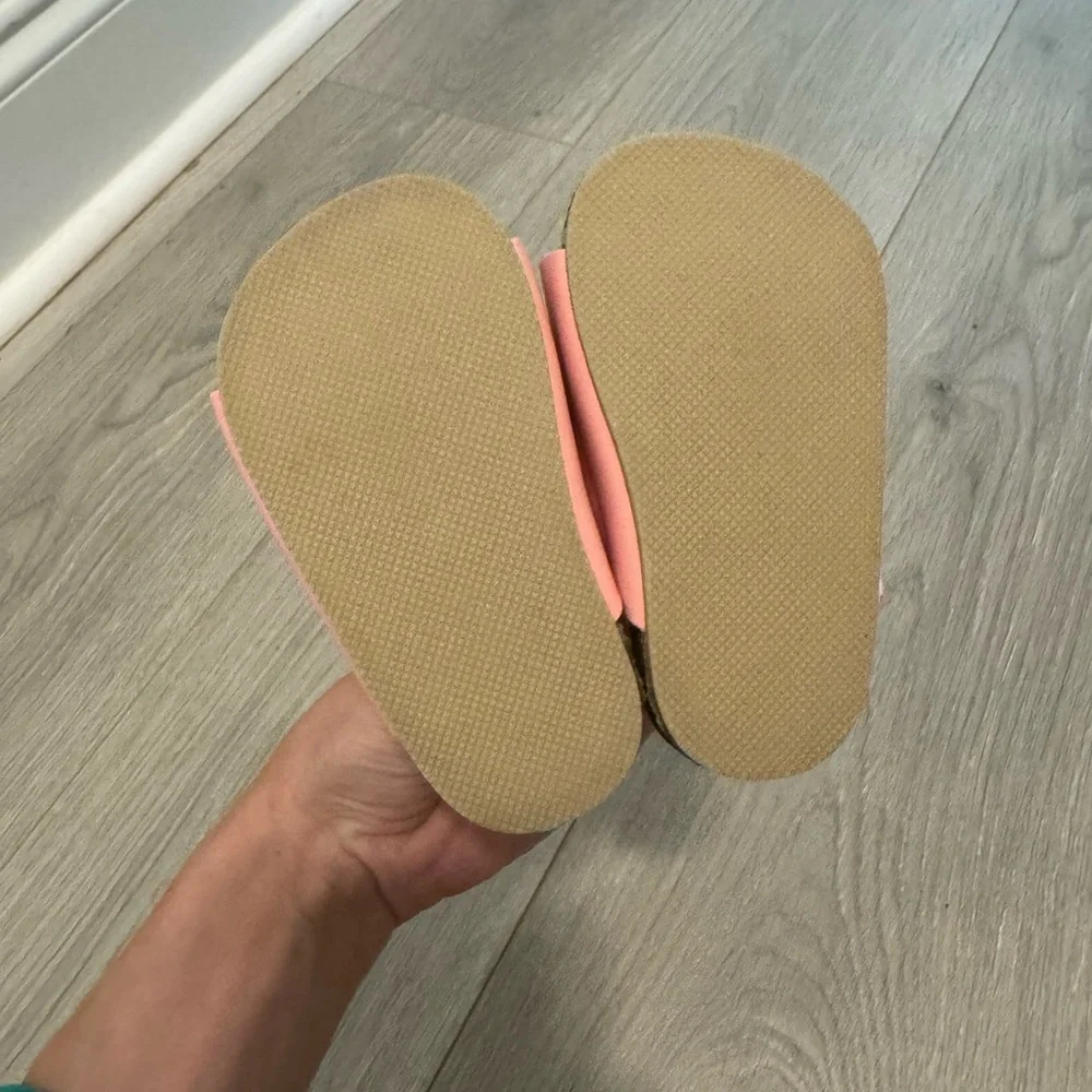 Carter's Baby Pink Double-Buckle Kids Sandals